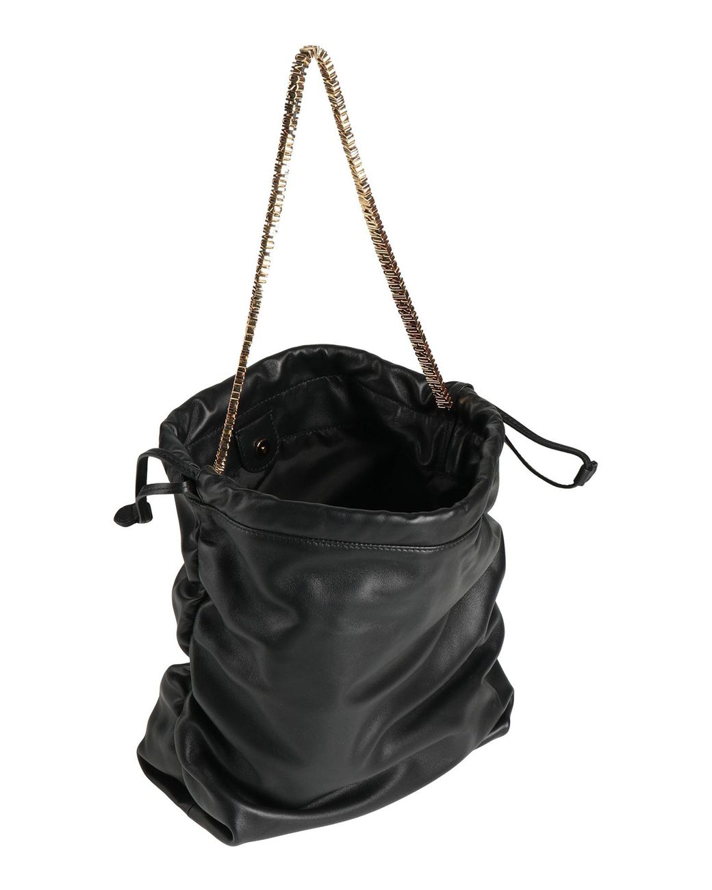 Moschino Black Shoulder Bag Leather