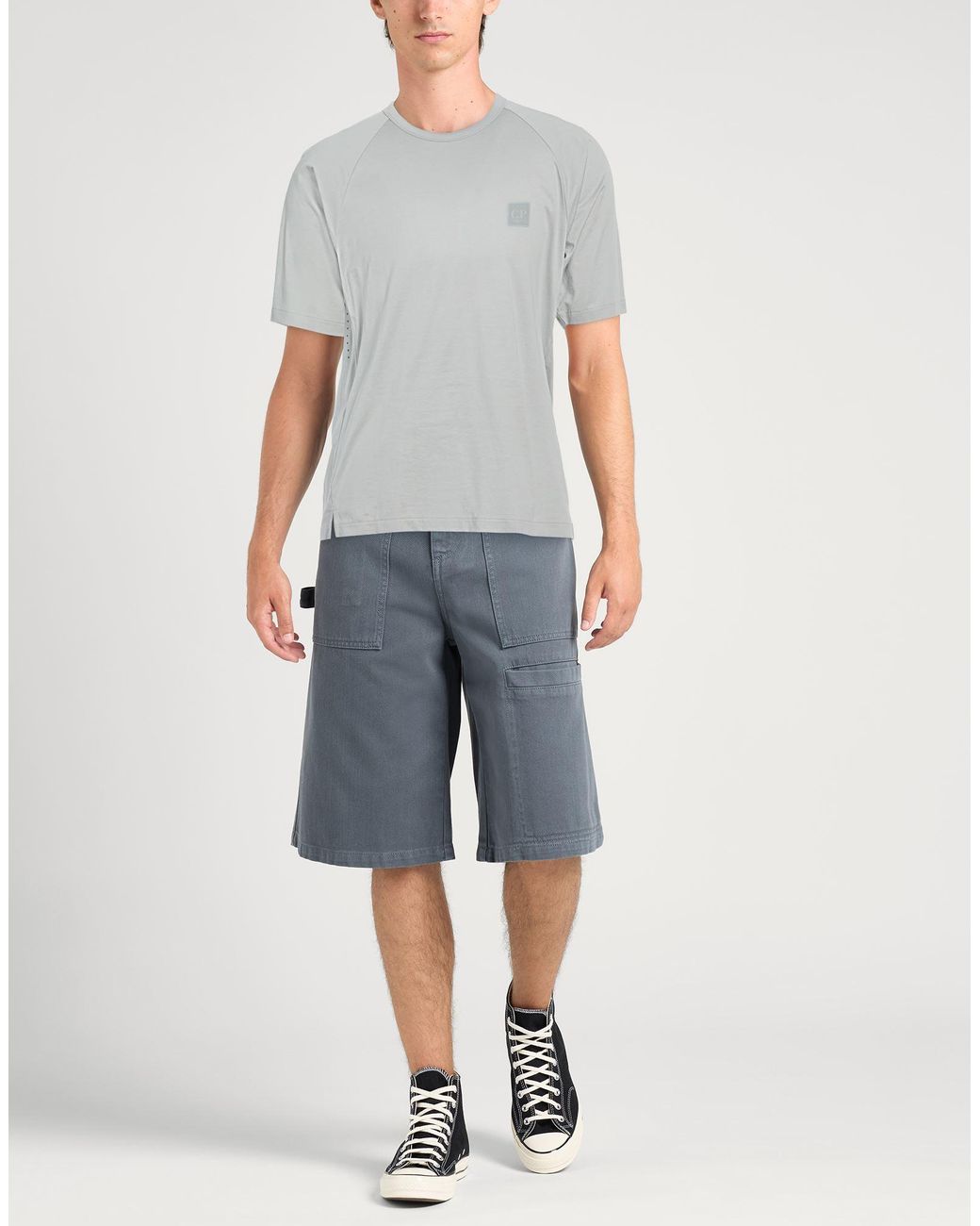 C P Company Gray T-Shirts for men