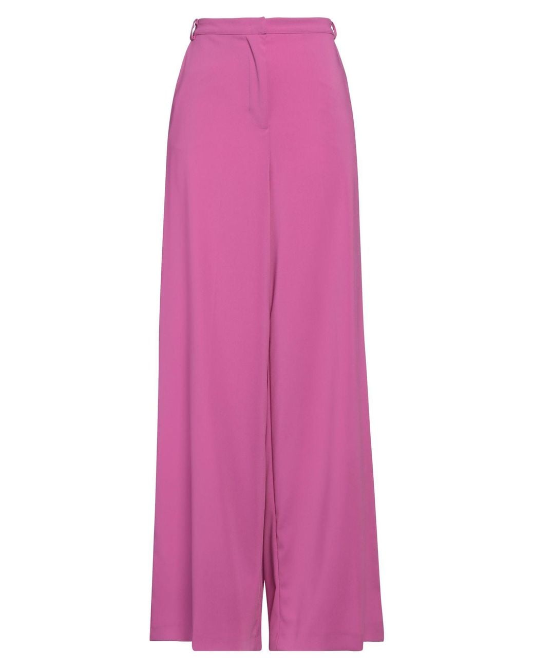 Patrizia Pepe Pink Fuchsia Pants Polyester, Elastane