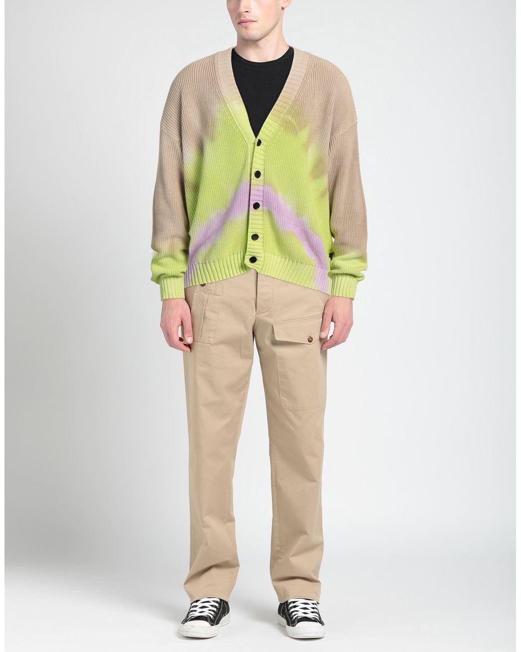 Cardigan MSGM pour homme en coloris Yellow