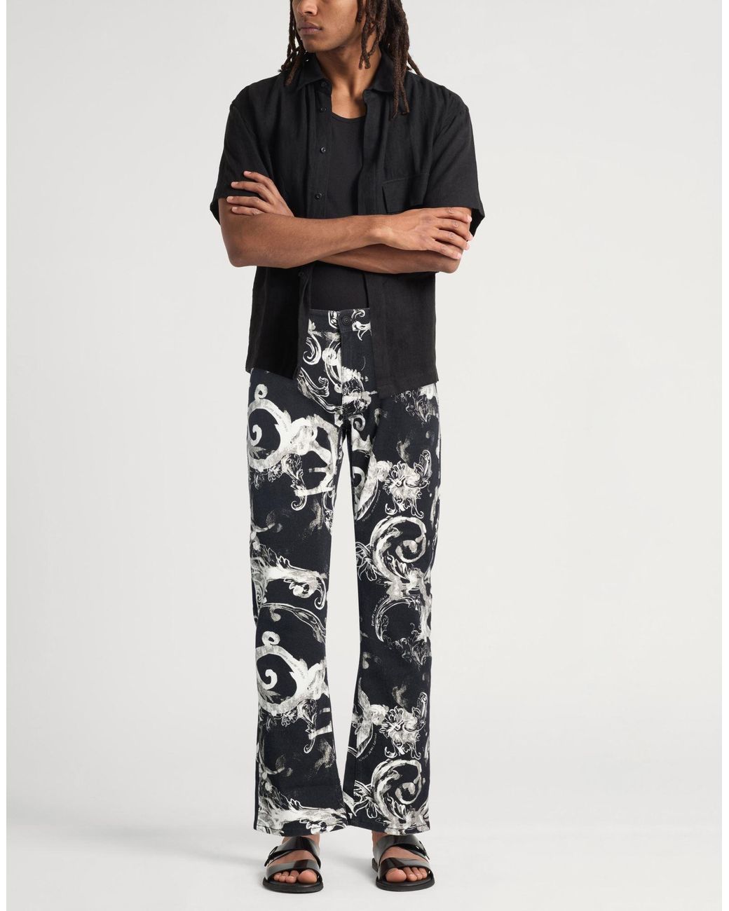 Versace Jeans Couture Black Jeans for men