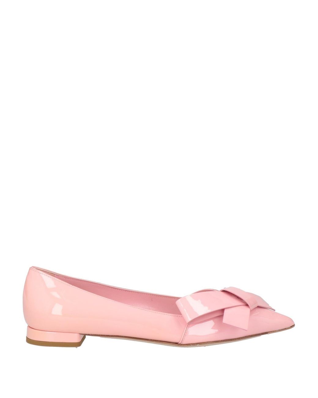 靴 miumiu Patent leather flats PINK 36 2/1 Miu Miu Ballet Flats in Pink | Lyst