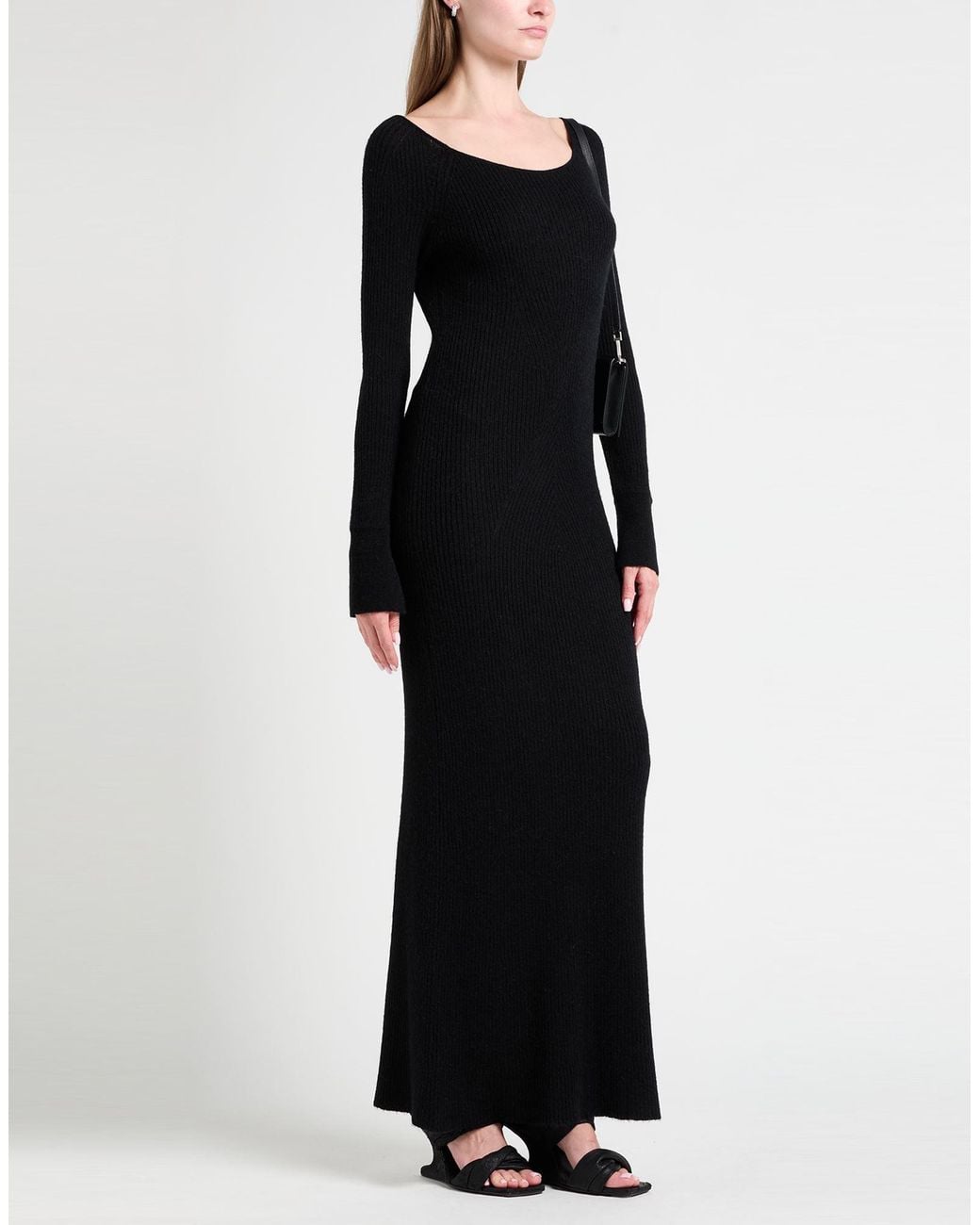 Patrizia Pepe Black Maxi Dress