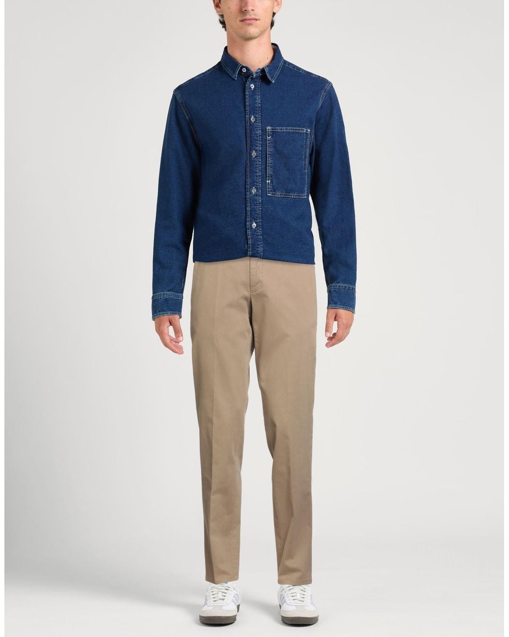 Michael Coal Natural Trouser for men