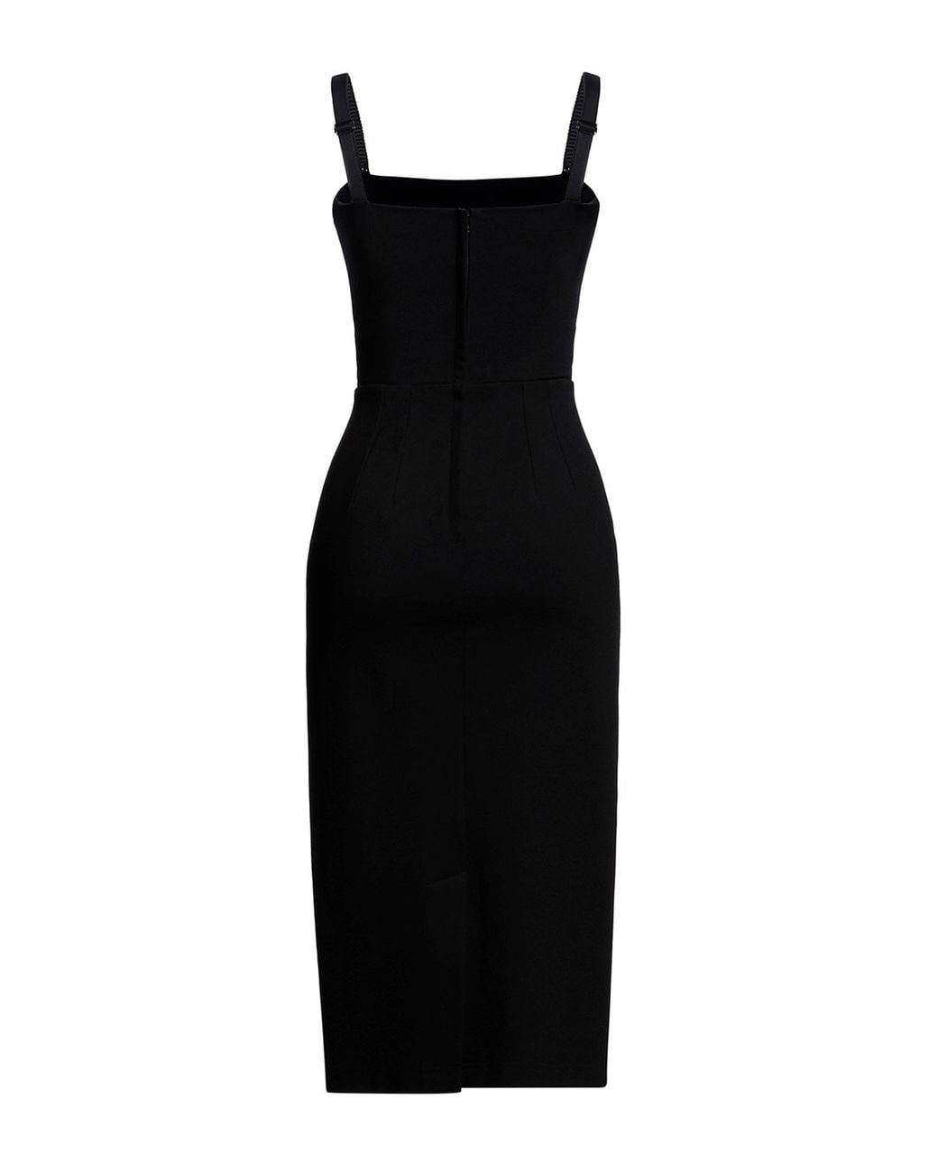 Dolce & Gabbana Black Midi Dress