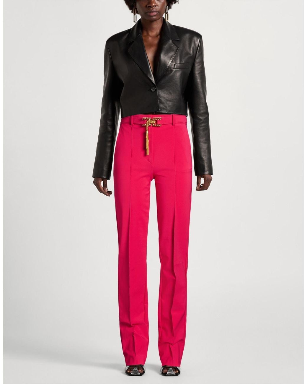Elisabetta Franchi Pink Pants