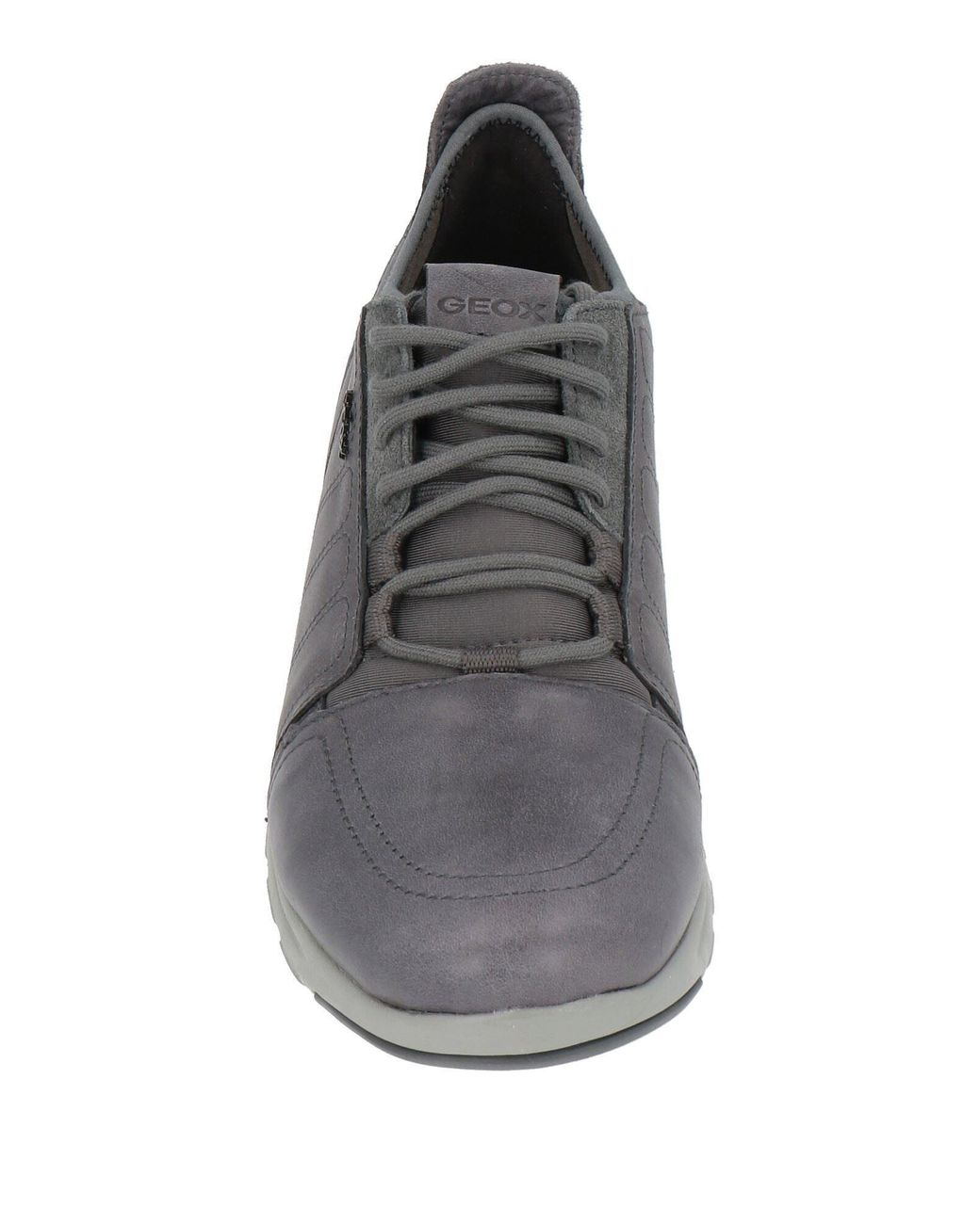 Geox Gray Sneakers Leather for men