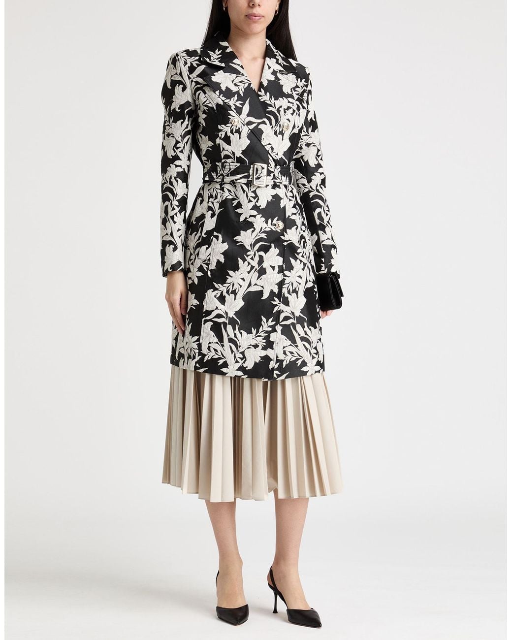 MARCIANO BY GUESS White Overcoat & Trench Coat