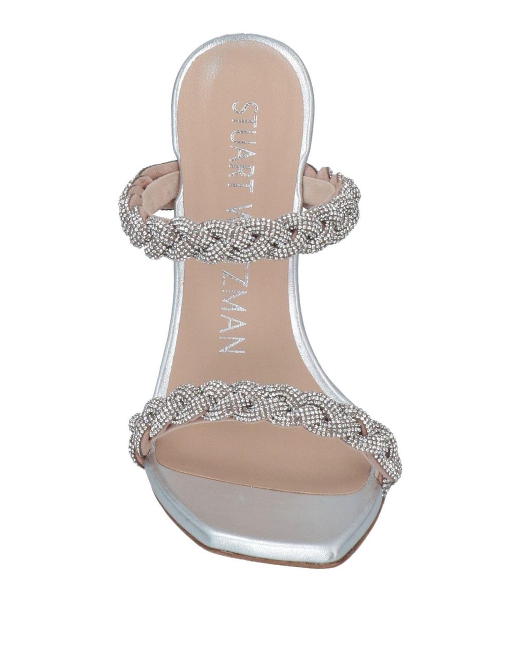 Stuart Weitzman White Sandals