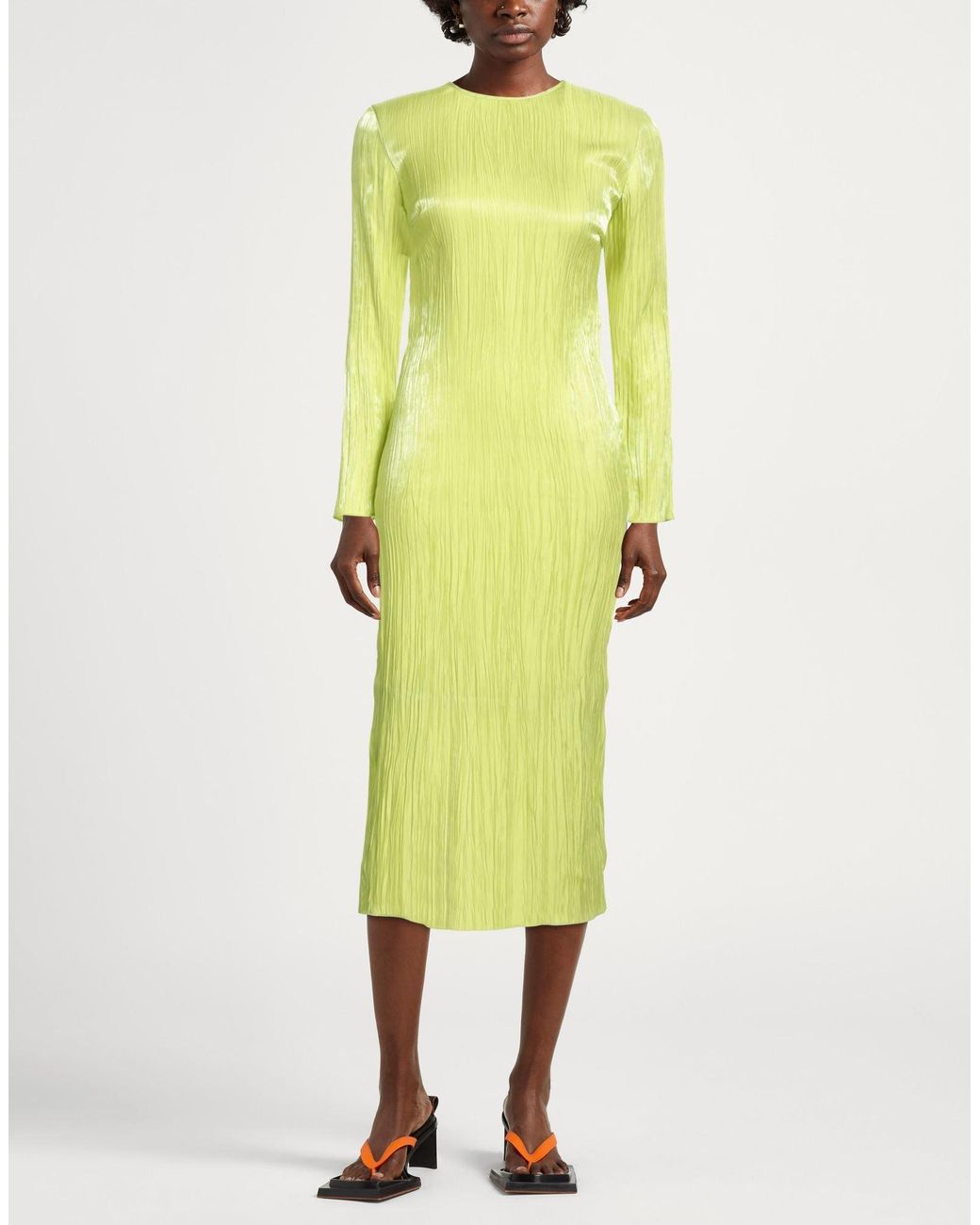 Vestido Largo Samsøe & Samsøe de color Yellow