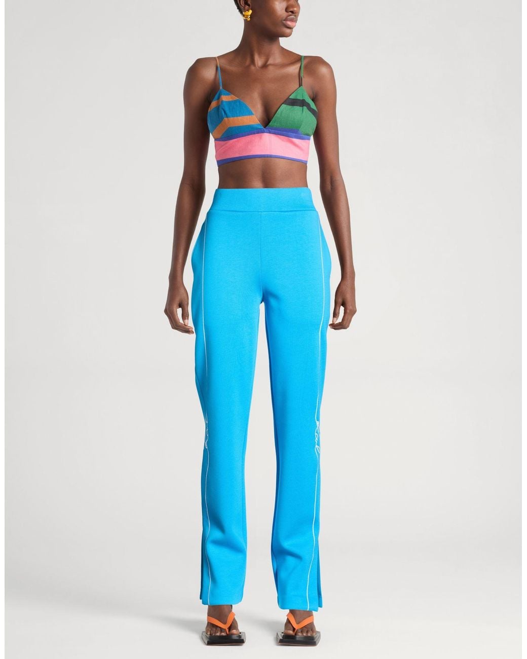 Karl Lagerfeld Blue Pants