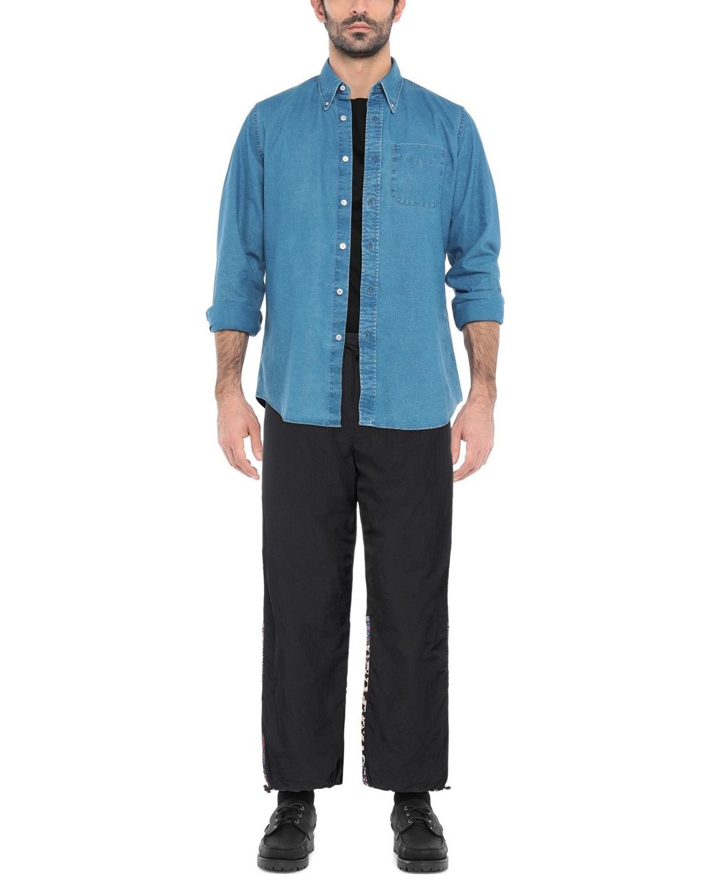 Versace Jeans Couture Blue Trouser for men