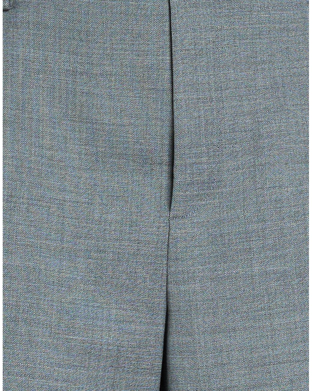 Sandro Gray Pants Wool, Polyester, Elastane