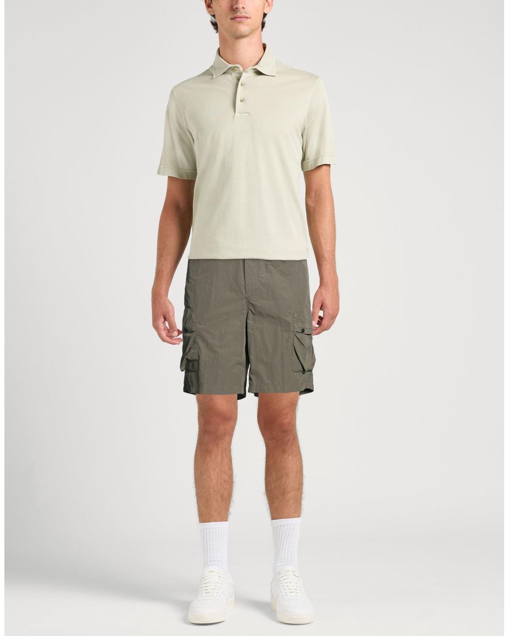 Parajumpers Gray Shorts & Bermuda Shorts for men