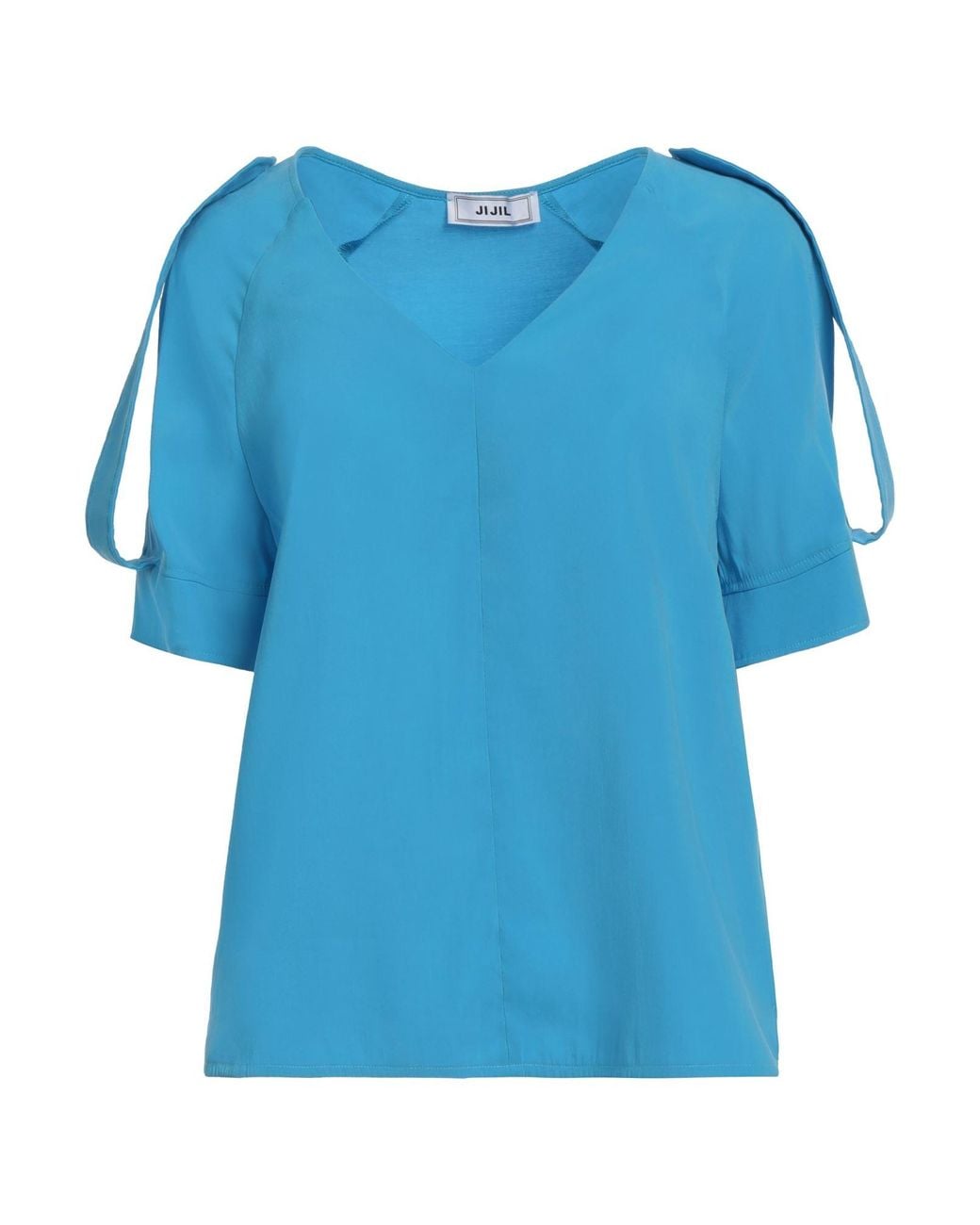 Jijil Blue Top Viscose, Polyester