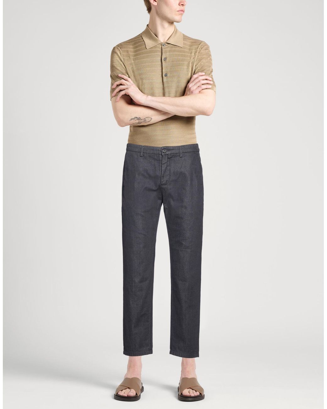 Department 5 Blue Trouser for men