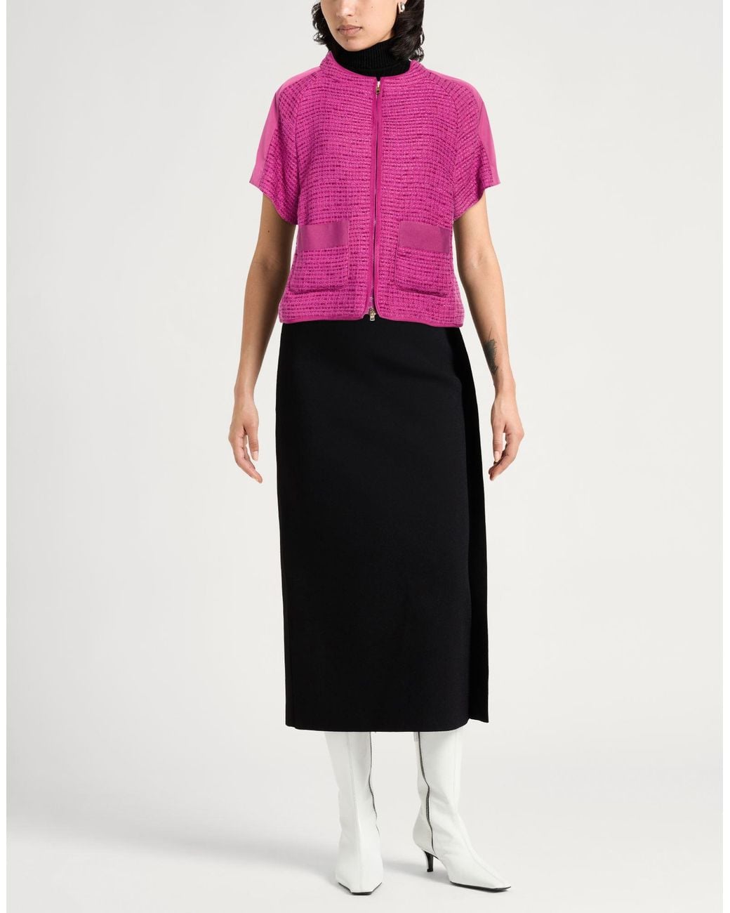 Herno Pink Jacket Cotton, Polyester