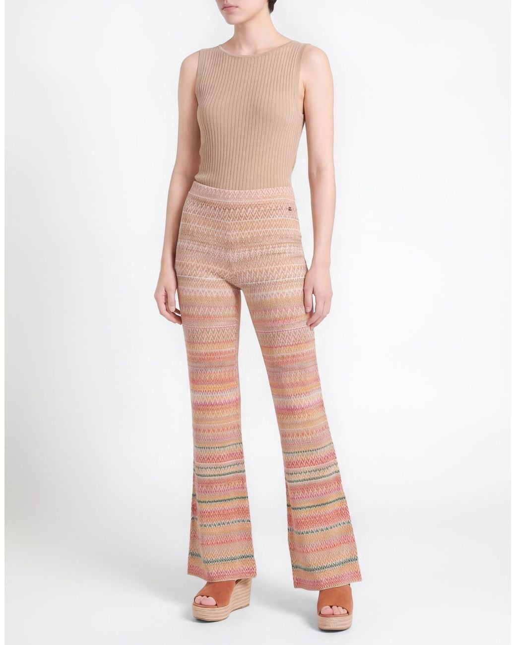 Marc Cain Natural Pants Viscose, Cotton