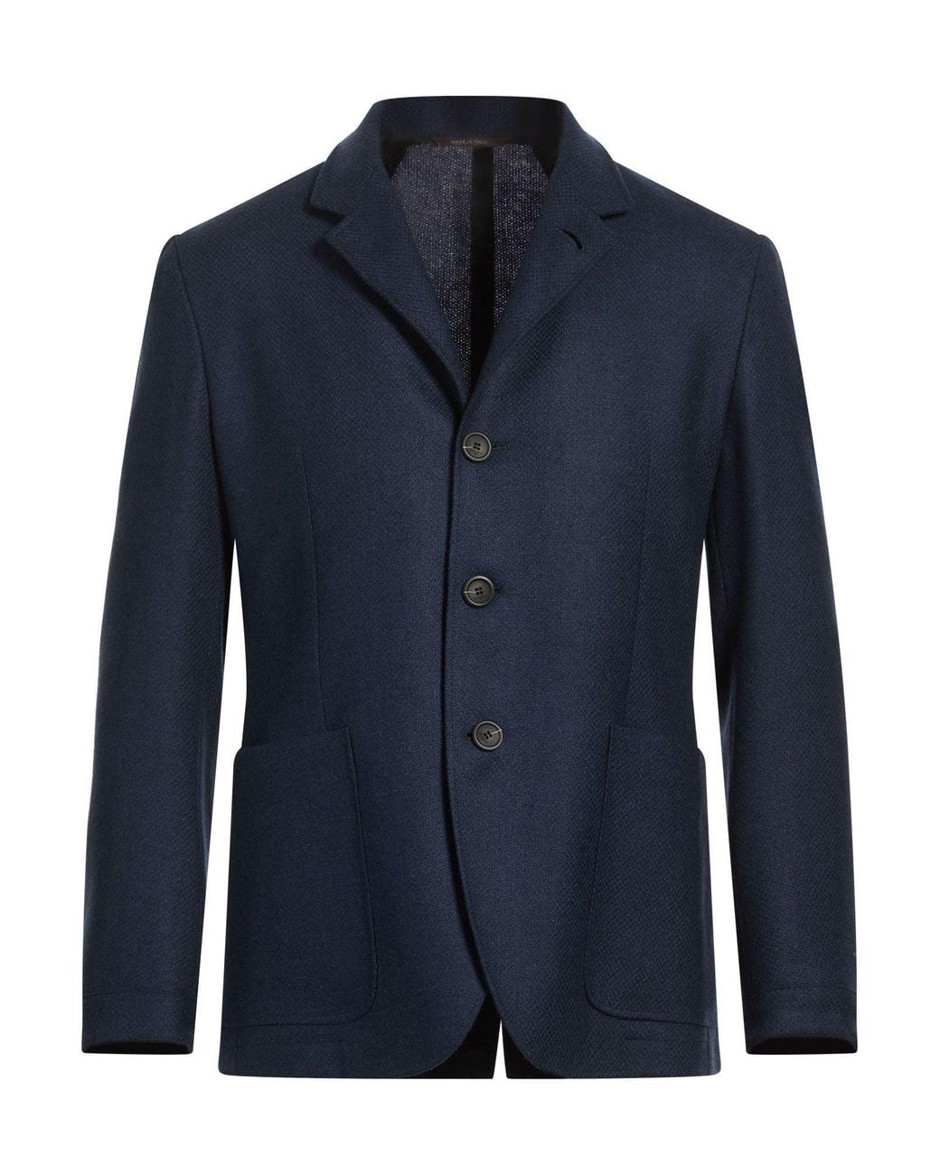 Canali Blue Blazer Wool for men