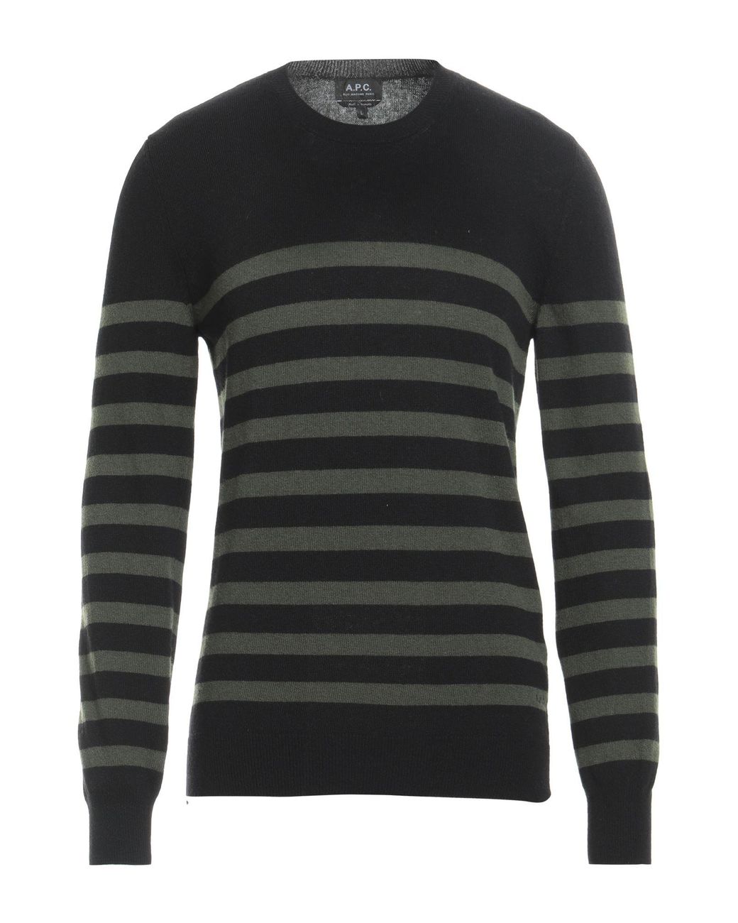 Pullover A.P.C. de hombre de color Black