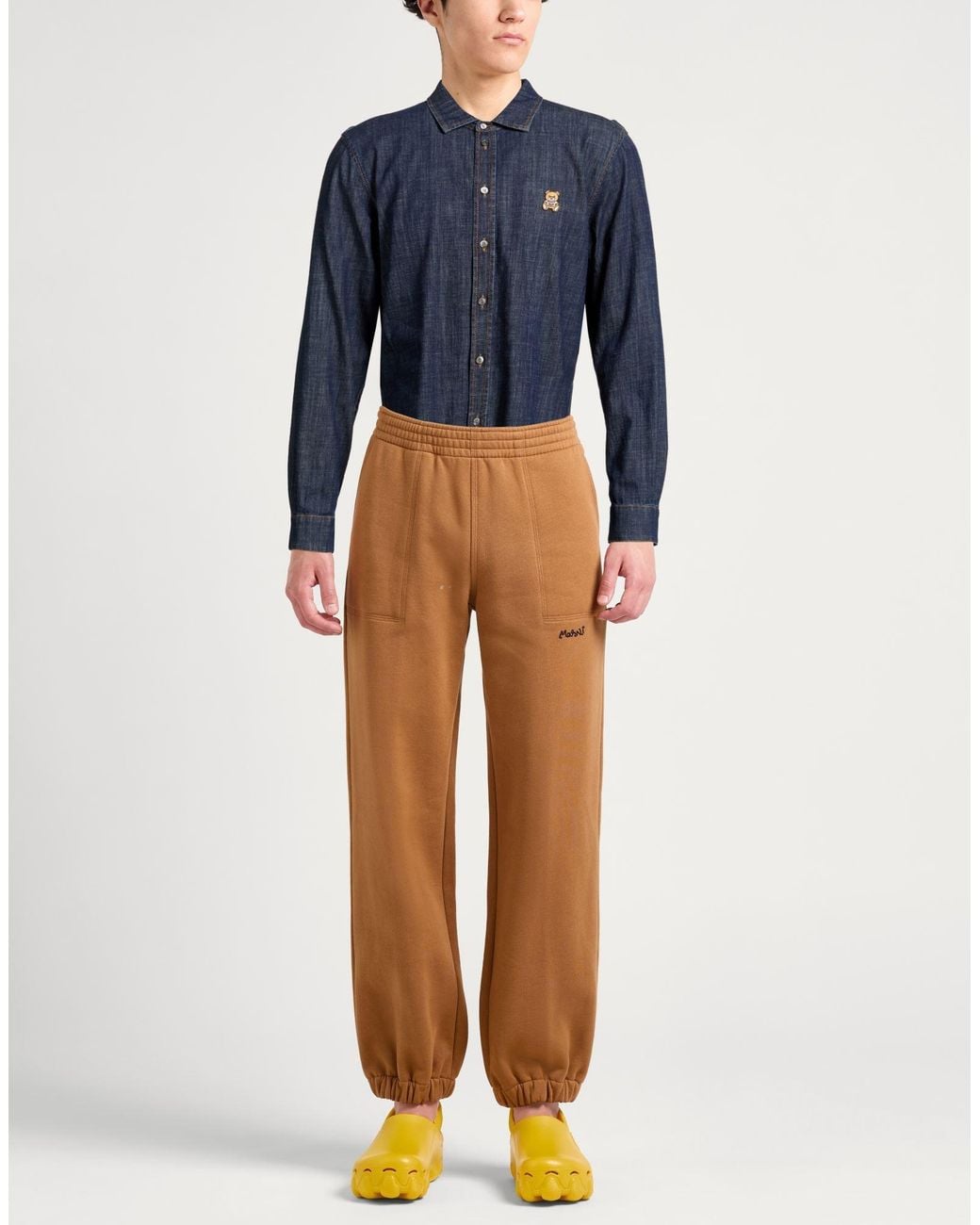 Moschino Blue Denim Shirt for men