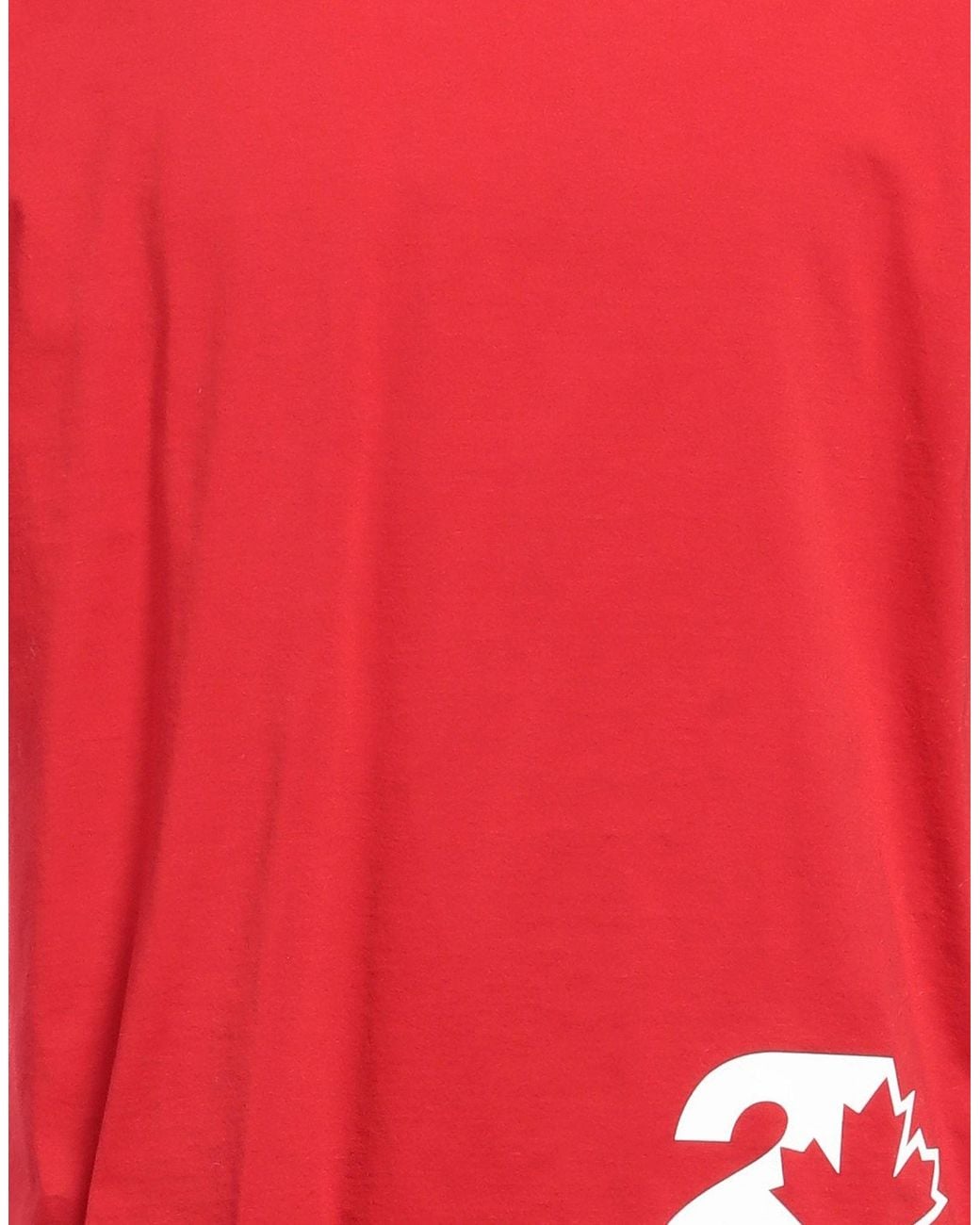 DSquared² Red T-shirt for men