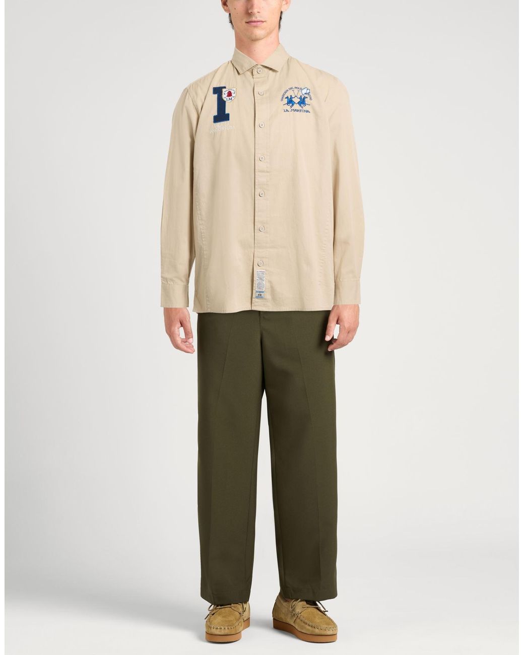 La Martina Natural Shirts for men