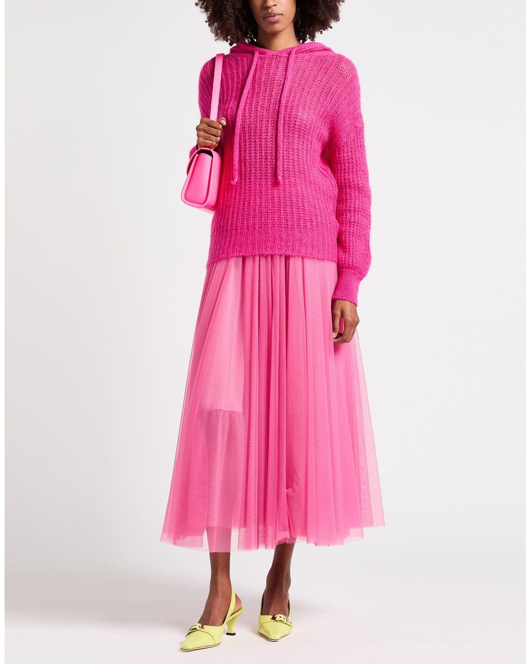 120% Lino Pink Sweaters