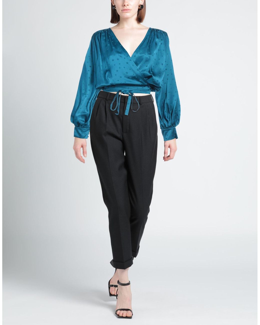House of Amen Blue Top