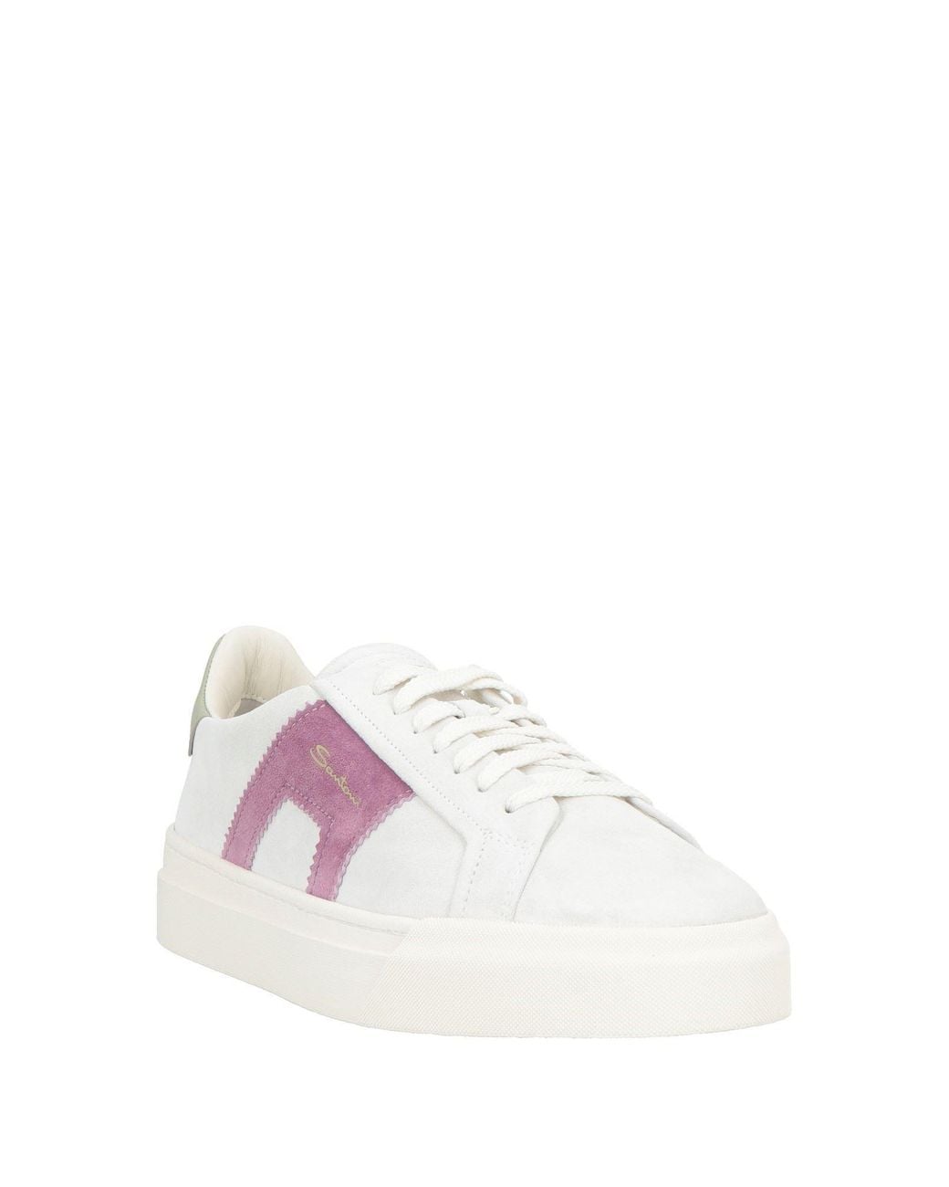 Santoni Pink Sneakers