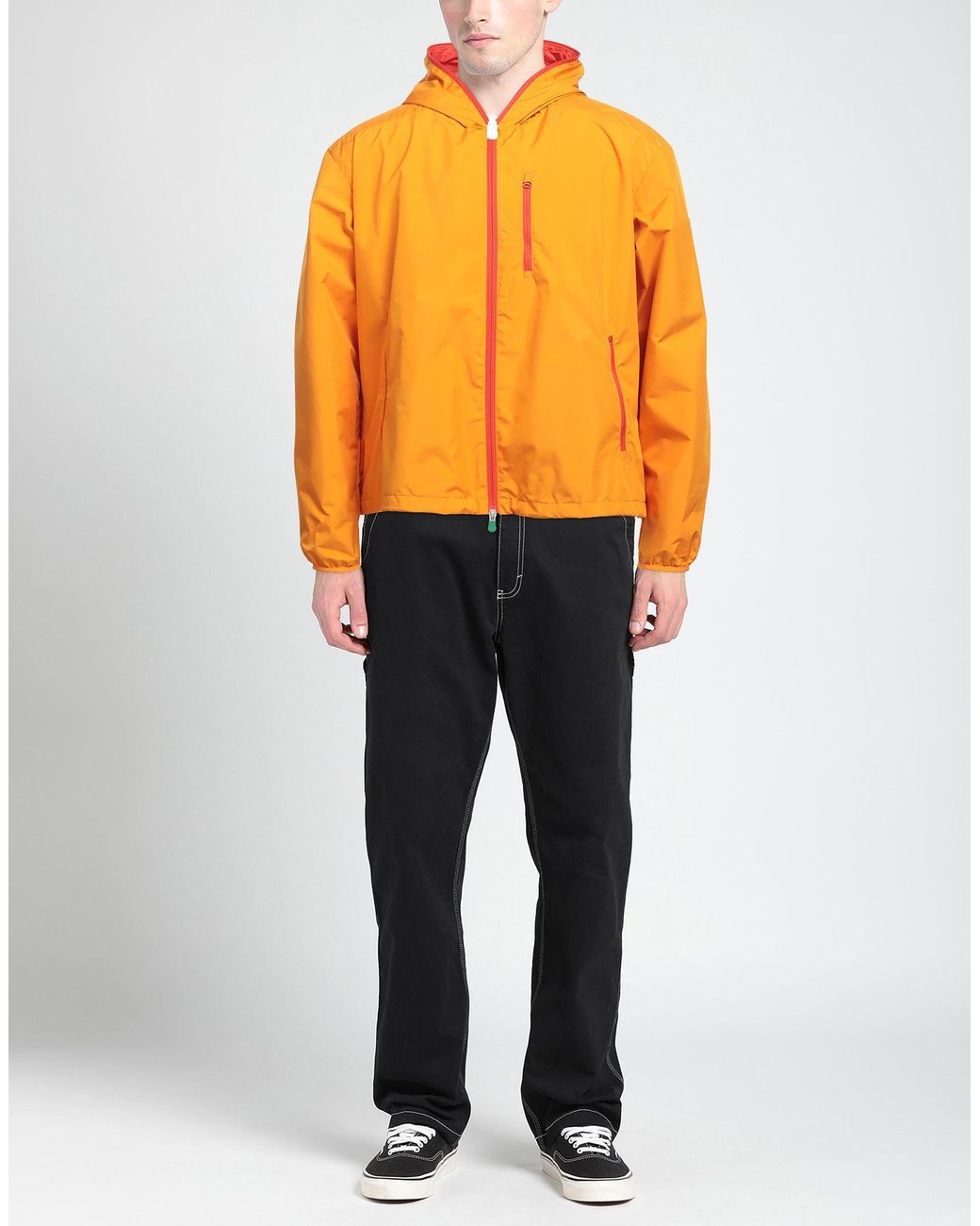 Save The Duck Orange Jacket for men