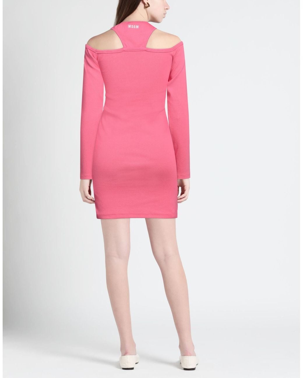 MSGM Pink Mini Dress