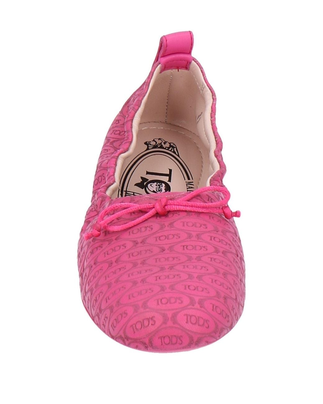 TOD'S HAPPY MOMENTS by ALBER ELBAZ Pink Ballet Flats