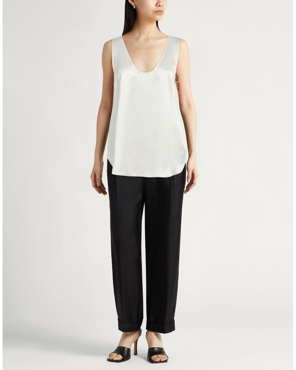 Max Mara White Tops