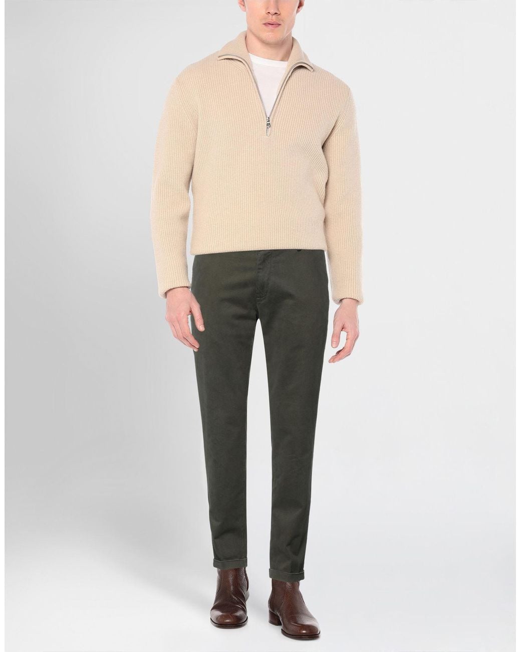 RE_HASH Gray Pants for men