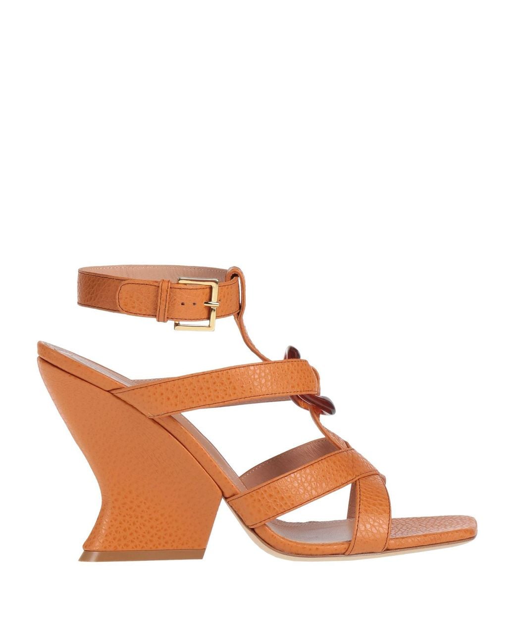 Alberta Ferretti Brown Sandals