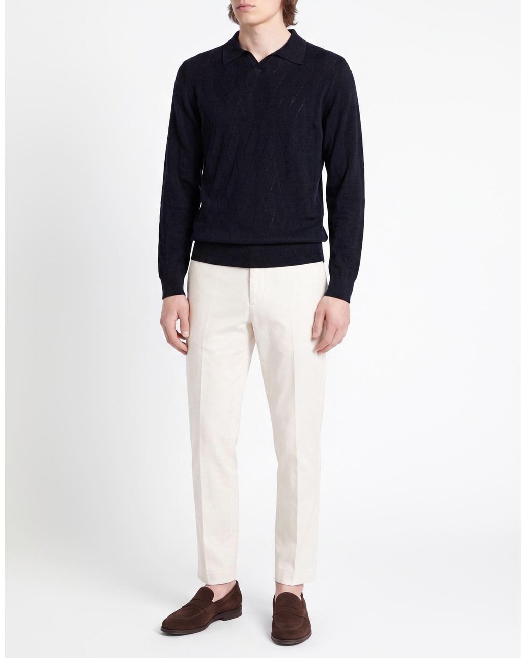 Boglioli Blue Midnight Sweater Wool for men