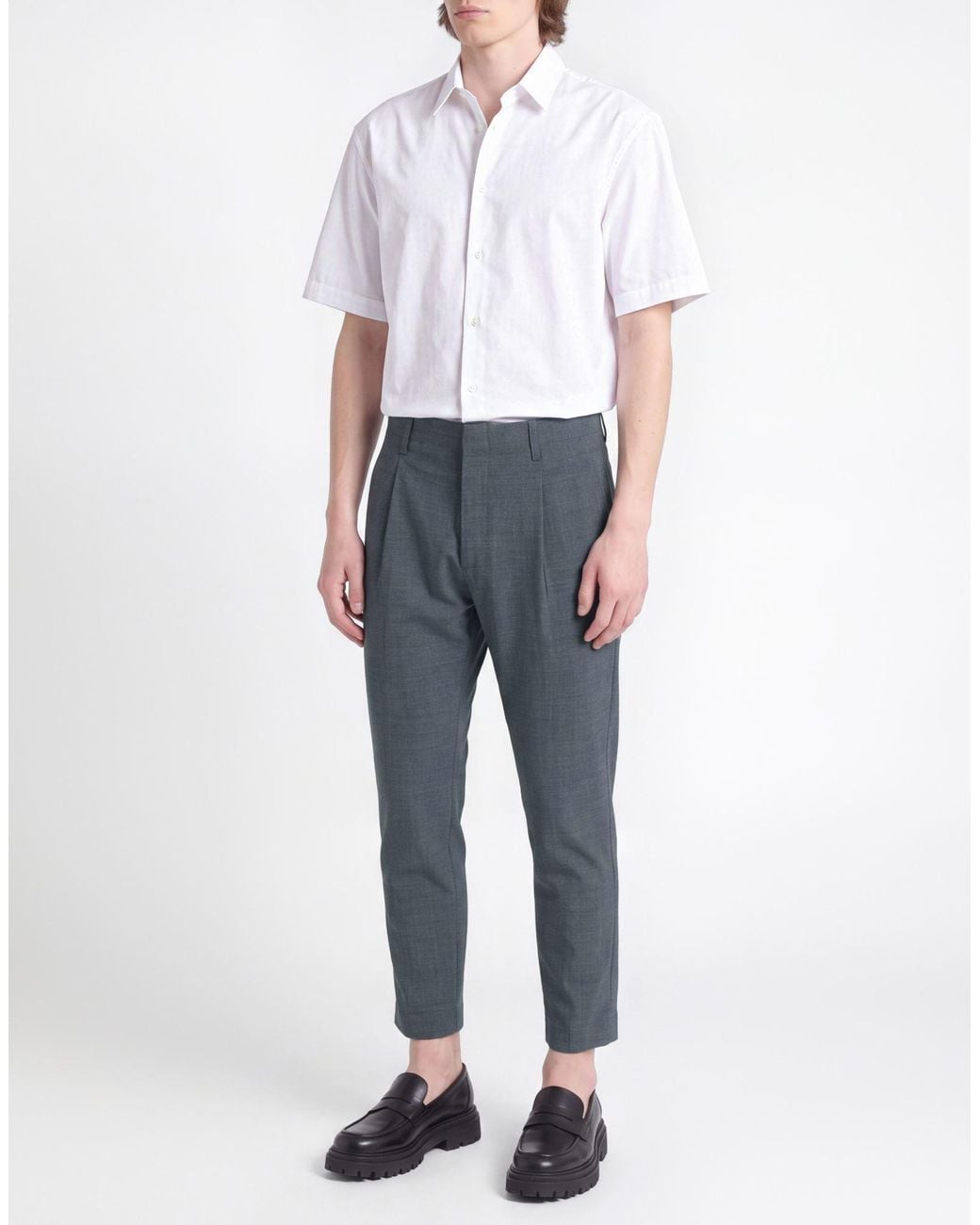 Dondup Gray Trouser for men