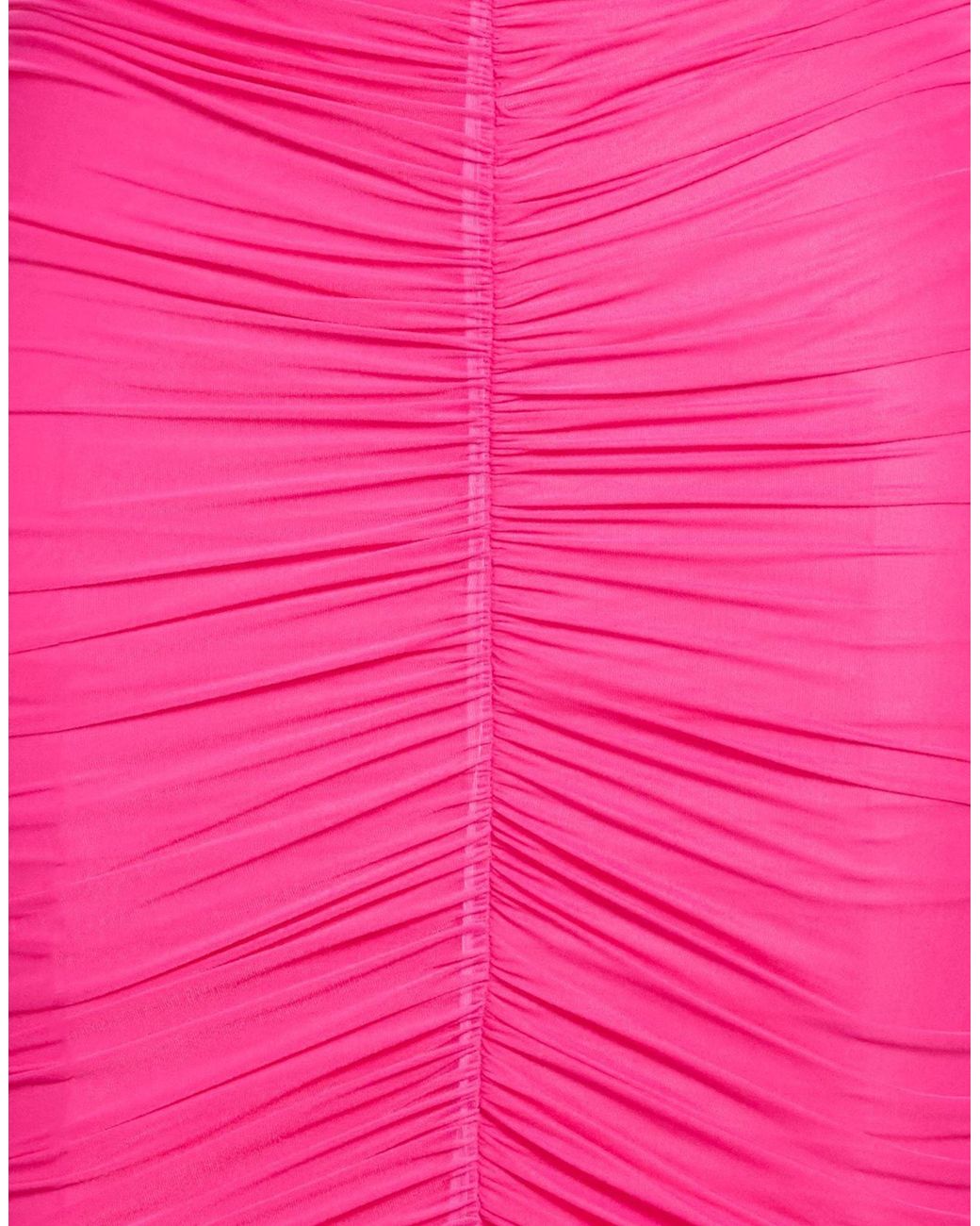 ANDAMANE Pink Mini Dress Polyamide, Elastane