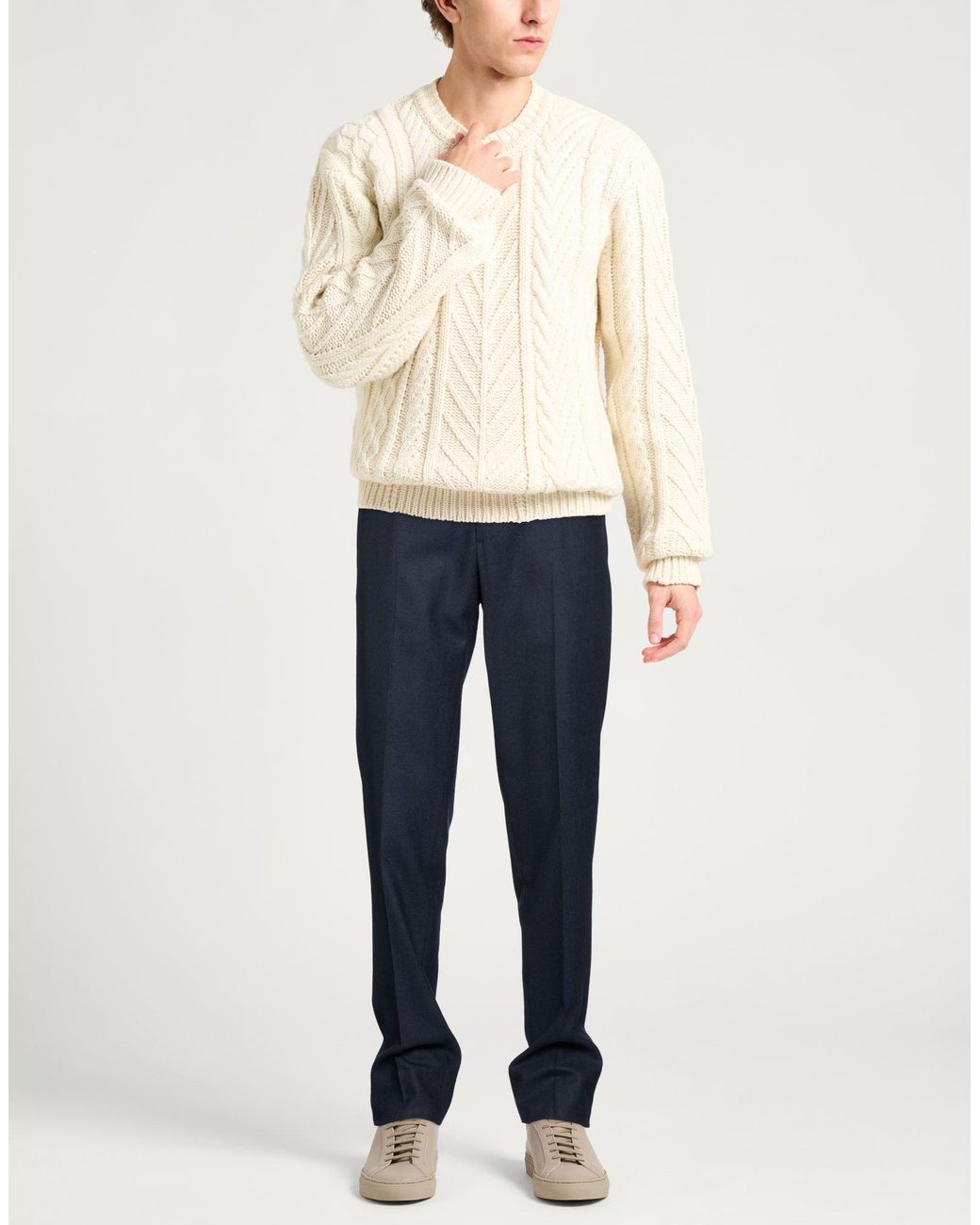 Boglioli Blue Trouser for men