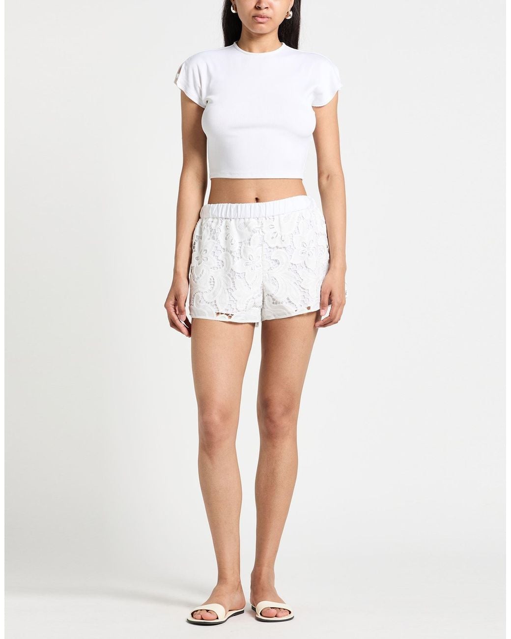 Rag & Bone White Shorts & Bermuda Shorts