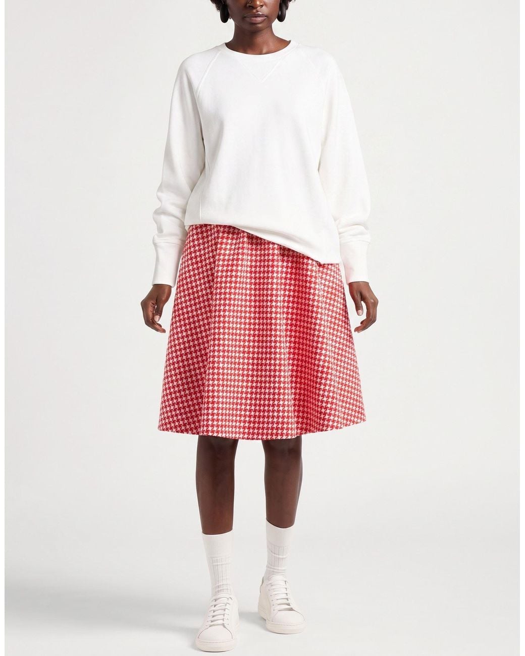 Dondup White Sweatshirt Cotton