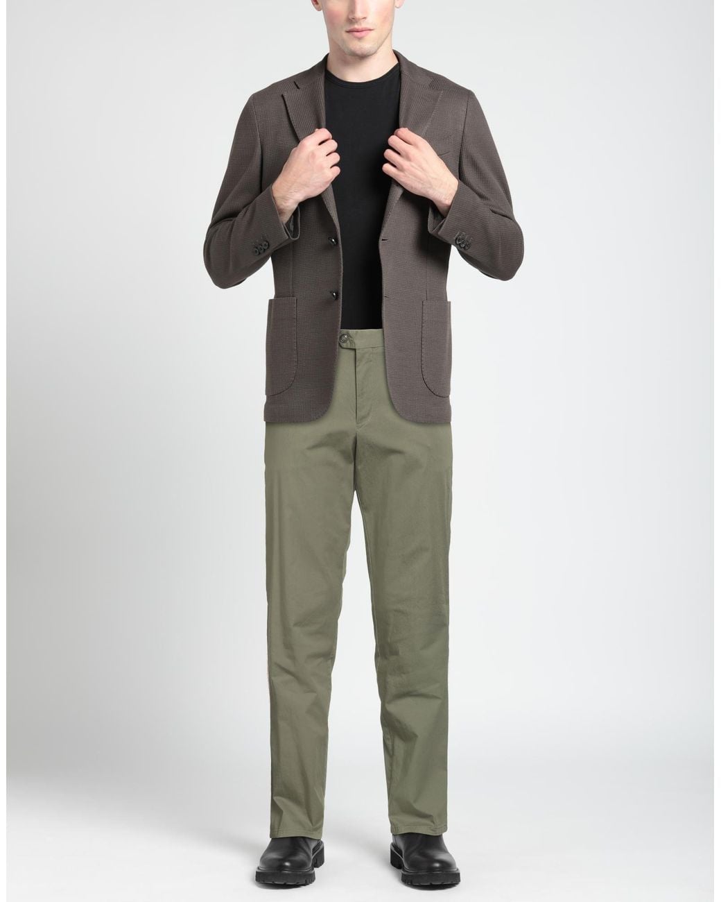 EDUARD DRESSLER Hose in Green für Herren