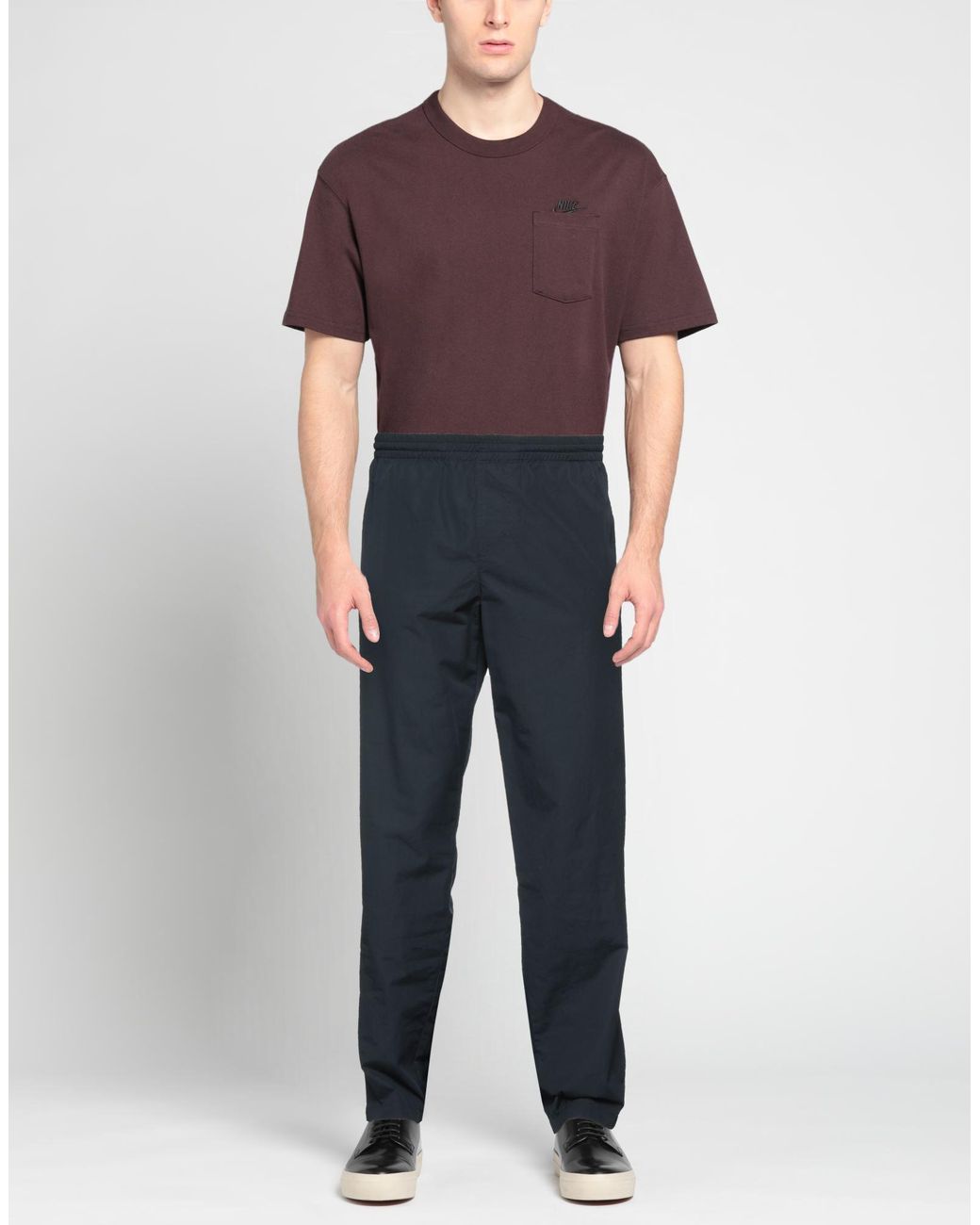 Aspesi Blue Midnight Pants Cotton for men