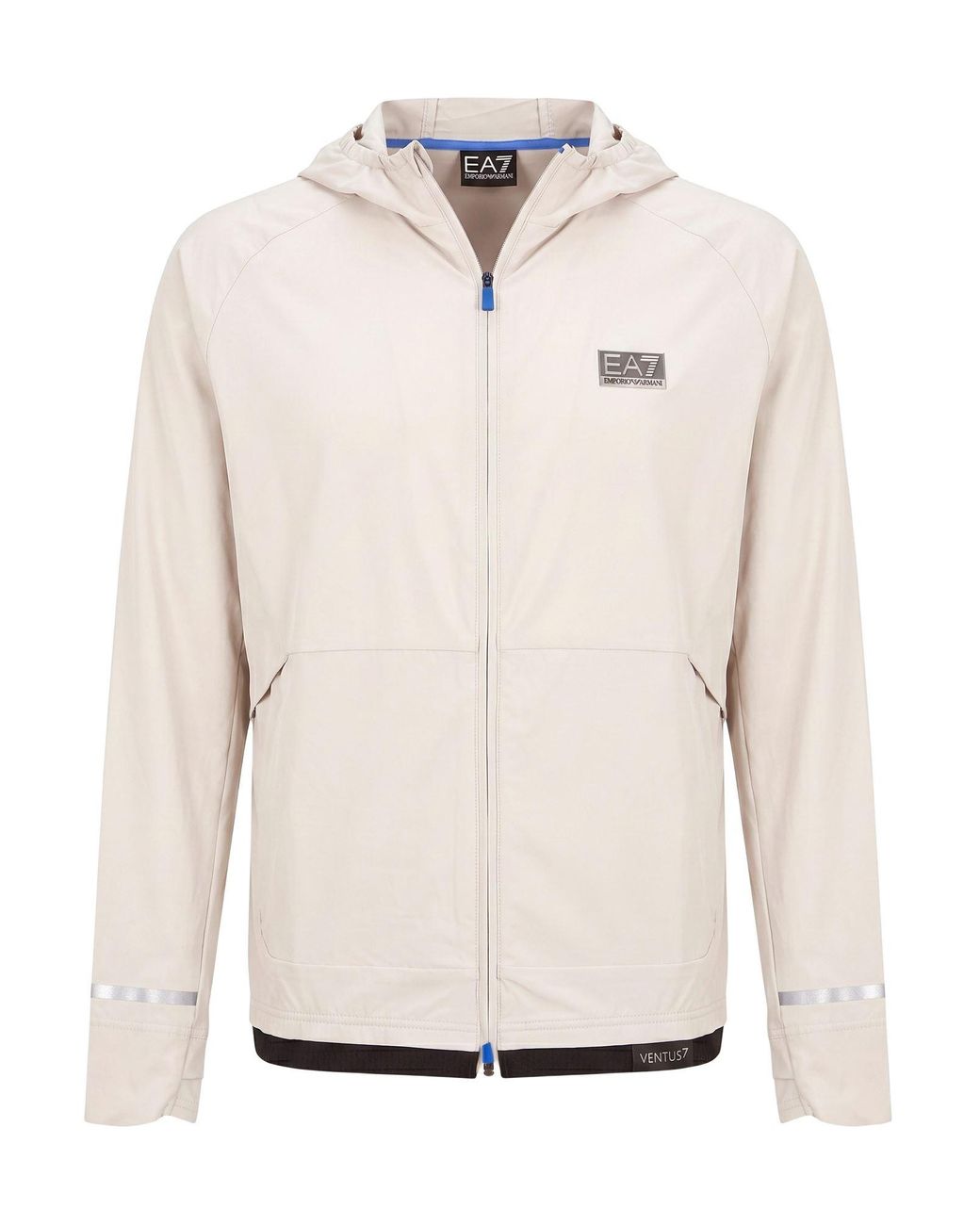 EA7 White Jackets for men