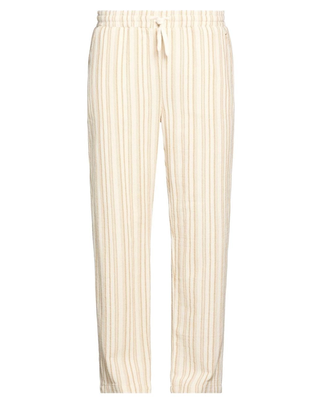 Les Deux Natural Pants Cotton, Polyester, Elastane for men