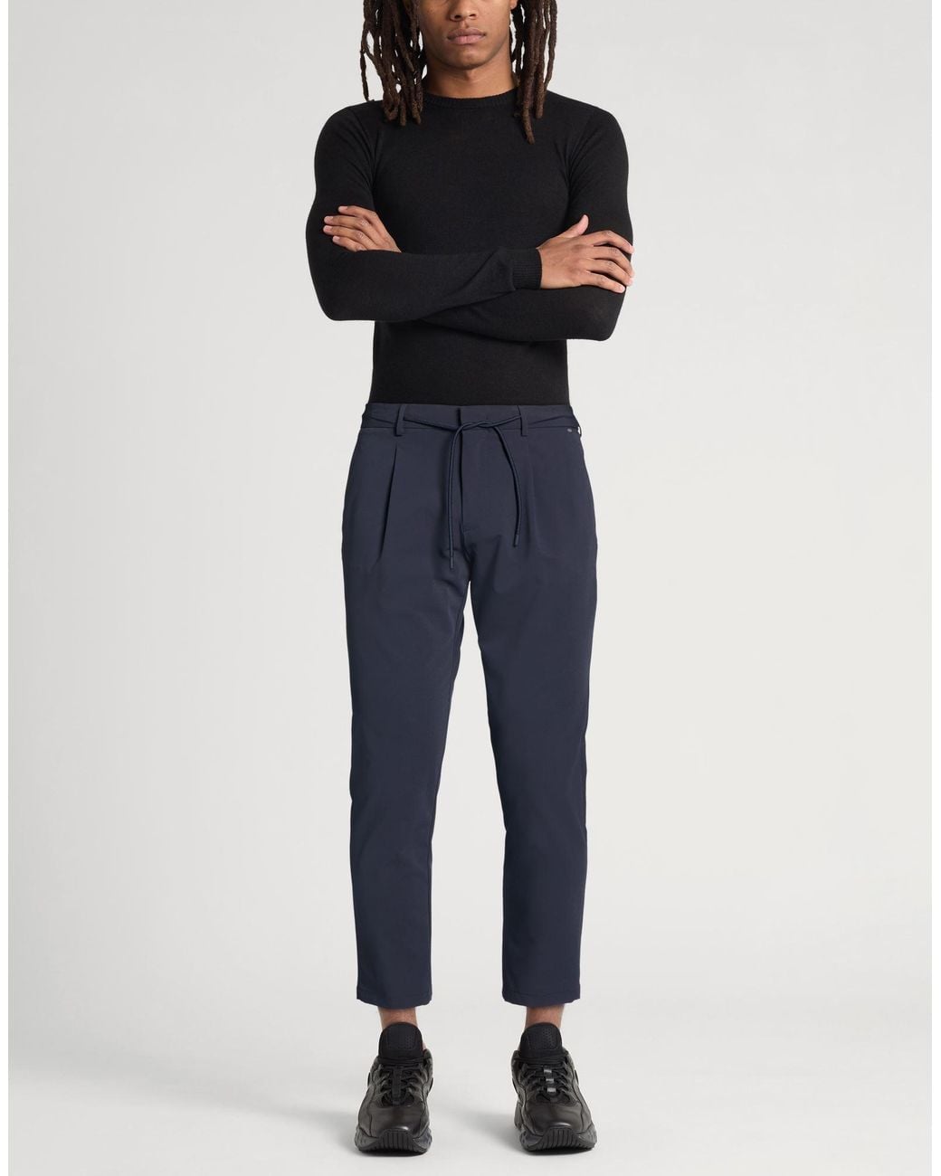 Manuel Ritz Blue Pants for men
