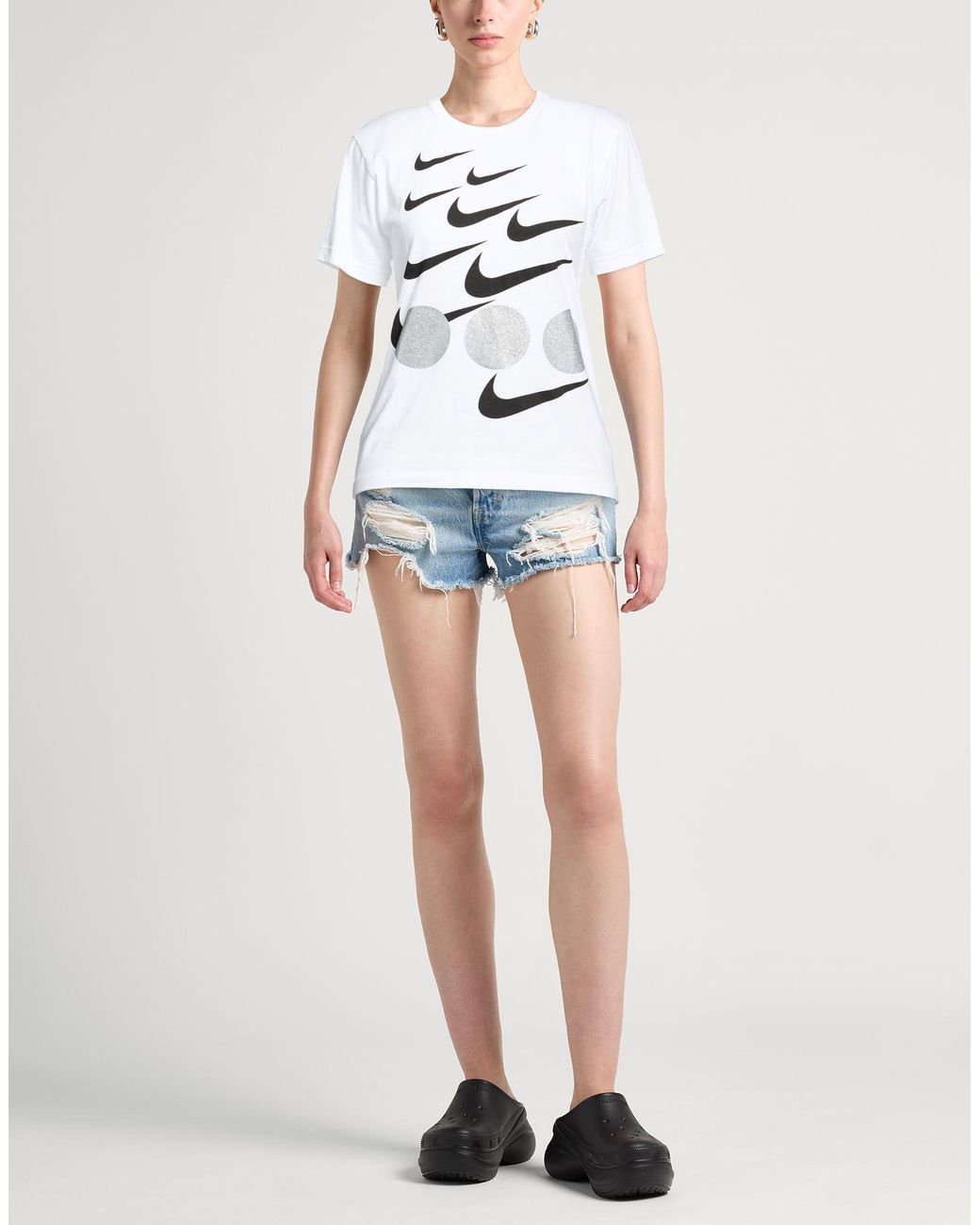 Comme des Garçons White T-Shirt Cotton