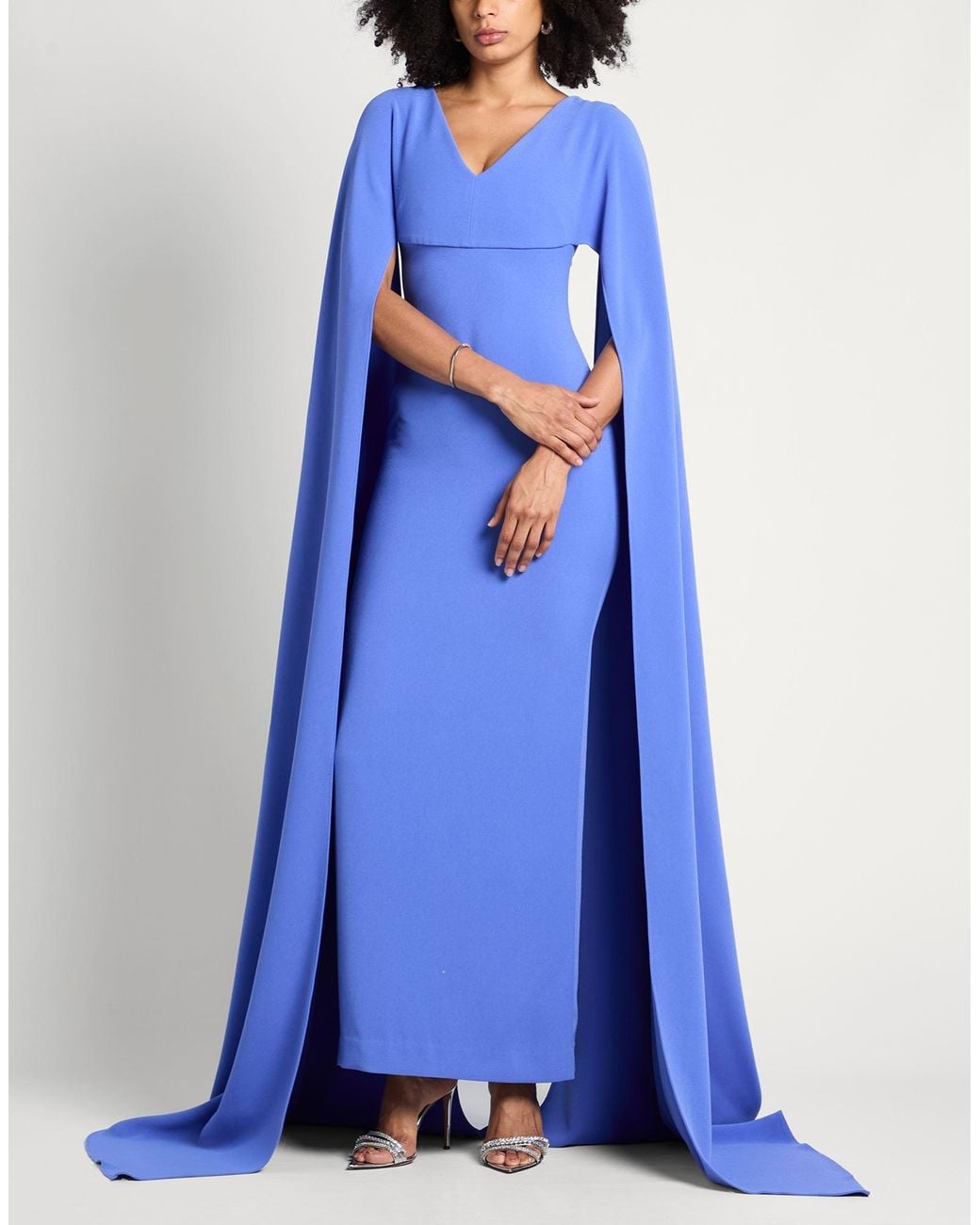 Solace London Blue Maxi Dress