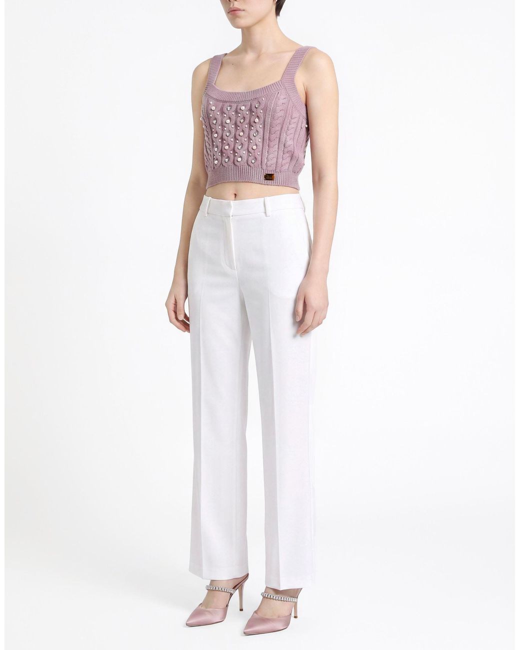 Elisabetta Franchi Purple Top